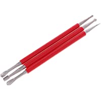 Gazechimp 3pcs - Set de Herramientas de Cuero de Papel Marking Copiar Herramienta de Corte de Punzón